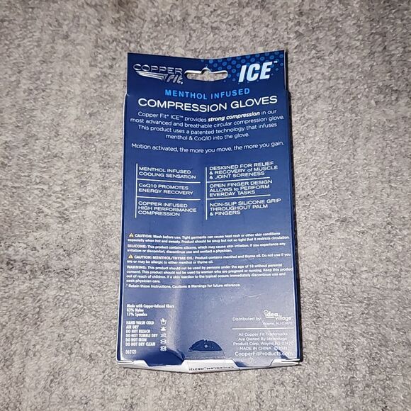 Cooper Fit ICE Gloves Size S/M - Picture 2 of 6